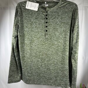 NWT Kuyigo men’s polo pullover shirt SZ L